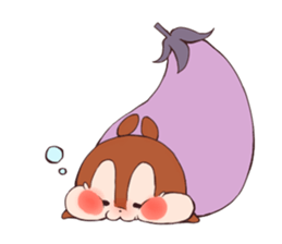 Child squirrel sticker #5114365