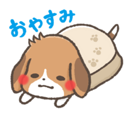 mild-Beagle sticker #5114683