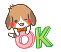 mild-Beagle sticker #5114686