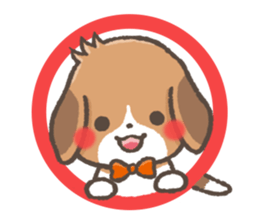 mild-Beagle sticker #5114688