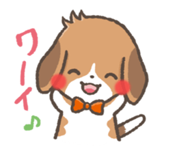 mild-Beagle sticker #5114690