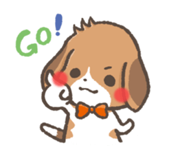 mild-Beagle sticker #5114695