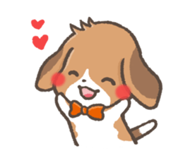mild-Beagle sticker #5114700