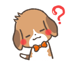 mild-Beagle sticker #5114702