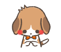 mild-Beagle sticker #5114707