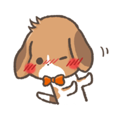 mild-Beagle sticker #5114708