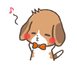 mild-Beagle sticker #5114709