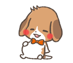 mild-Beagle sticker #5114710