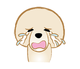 Gu Ge The Standard Poodle sticker #5114922