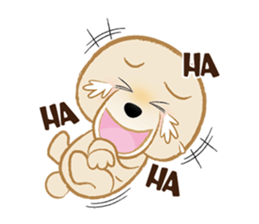 Gu Ge The Standard Poodle sticker #5114926