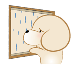 Gu Ge The Standard Poodle sticker #5114938