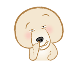 Gu Ge The Standard Poodle sticker #5114947