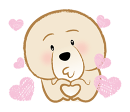 Gu Ge The Standard Poodle sticker #5114951