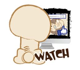 Gu Ge The Standard Poodle sticker #5114952