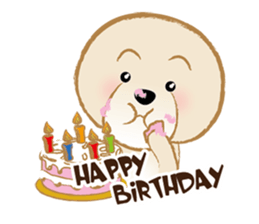 Gu Ge The Standard Poodle sticker #5114955