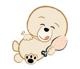 Gu Ge The Standard Poodle sticker #5114956