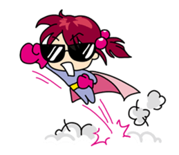 Absent-minded Girl sticker #5115425
