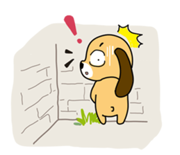 Absent-minded Girl sticker #5115426