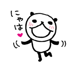 Every day of a panda- embarrassed - sticker #5116693