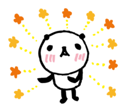 Every day of a panda- embarrassed - sticker #5116704