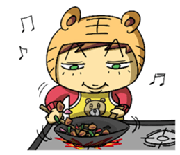 Every simple day of TigreLittle sticker #5117186