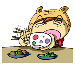 Every simple day of TigreLittle sticker #5117187