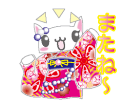 Loli cat (Japanese clothes ver) sticker #5117217