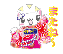 Loli cat (Japanese clothes ver) sticker #5117217