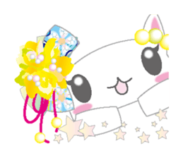 Loli cat (Japanese clothes ver) sticker #5117222