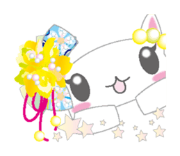 Loli cat (Japanese clothes ver) sticker #5117222