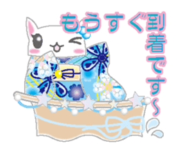 Loli cat (Japanese clothes ver) sticker #5117223