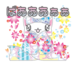 Loli cat (Japanese clothes ver) sticker #5117231