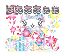 Loli cat (Japanese clothes ver) sticker #5117231
