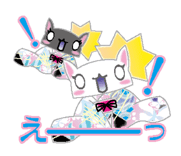 Loli cat (Japanese clothes ver) sticker #5117237