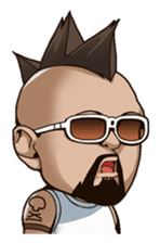 Mr. BIG WAVE sticker #5117251