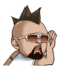 Mr. BIG WAVE sticker #5117253