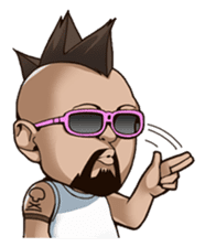 Mr. BIG WAVE sticker #5117254