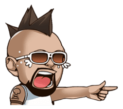 Mr. BIG WAVE sticker #5117257