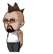 Mr. BIG WAVE sticker #5117261