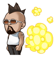 Mr. BIG WAVE sticker #5117262