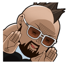 Mr. BIG WAVE sticker #5117268