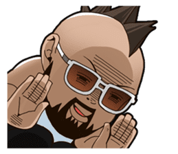 Mr. BIG WAVE sticker #5117268