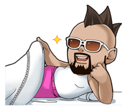 Mr. BIG WAVE sticker #5117271