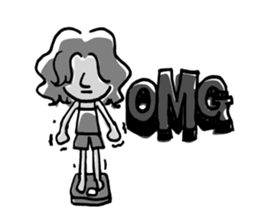 Up Girl sticker #5117361