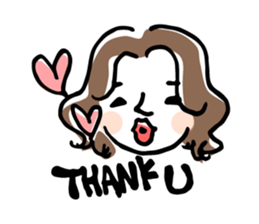Up Girl sticker #5117370
