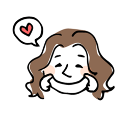 Up Girl sticker #5117389