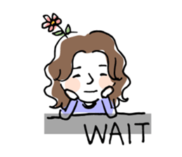 Up Girl sticker #5117393