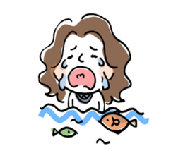 Up Girl sticker #5117394