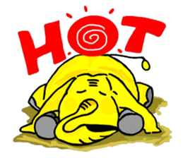 Elephant pig sticker #5117400