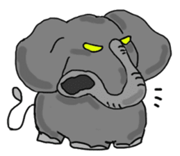 Elephant pig sticker #5117403